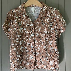 Rylee + Cru shirt and short set